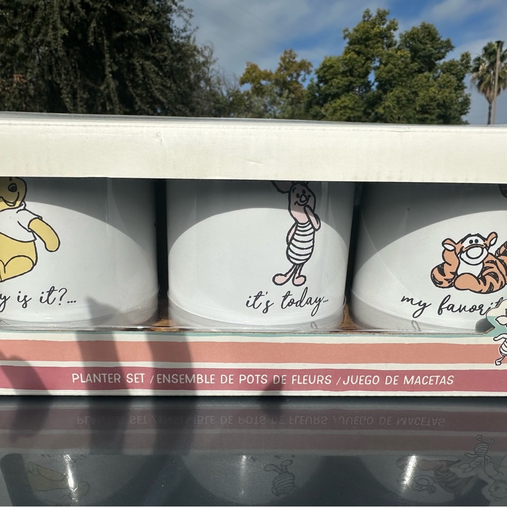 Disney Planter Set Winnie the Pooh
